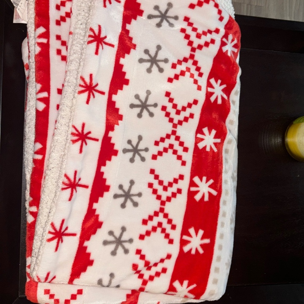 Christmas throw blanket